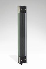 Nanda Vigo, Floor Lamp "Osiris, " Smoked Glass, Metal, Arredoluce, 1970