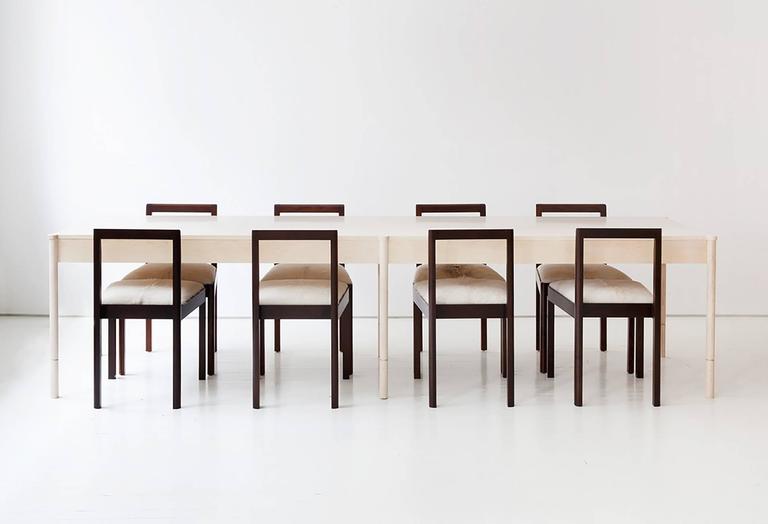 Russell Dining Table, Solid Wood For Sale at 1stDibs