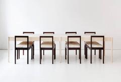 Russell Dining Table, Solid Wood