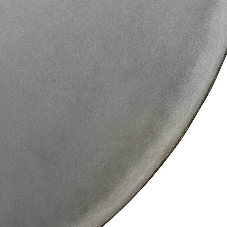 Large CastConcrete Wall Clock at 1stDibs large concrete wall clock