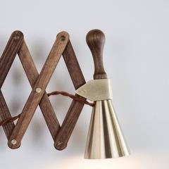 Accordion Bell Sconce