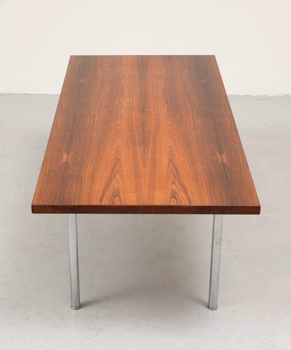 Mid-Century Modern Rosewood Coffee Table by Hans Wegner for Andreas Tuck