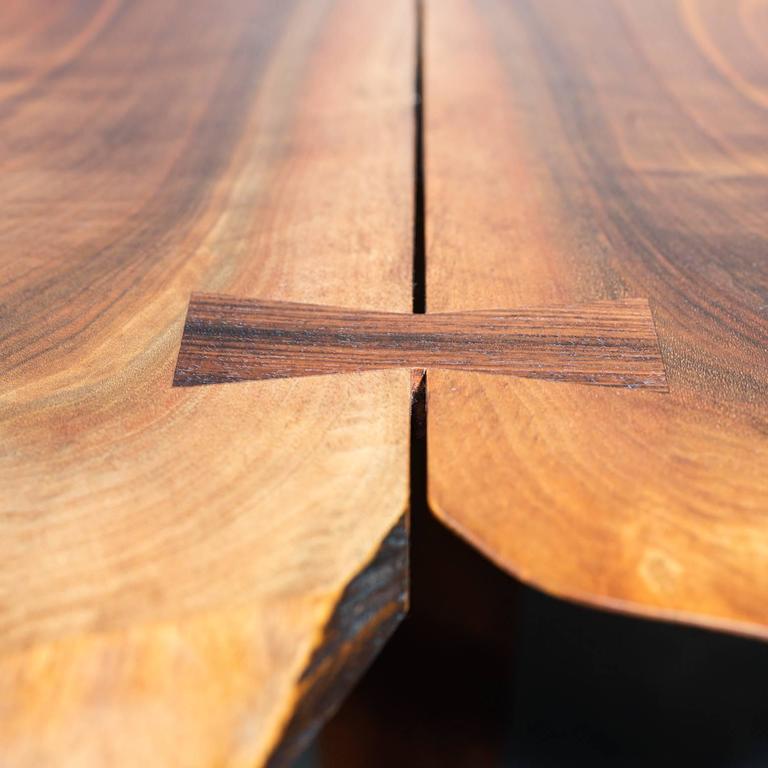 Exceptional Large Conoid Dining Table by George Nakashima, 1984 In Excellent Condition In Santa Fe, NM