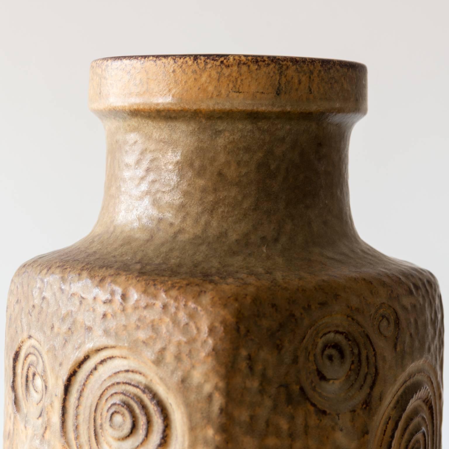 Tall Modernist French Vase, Mid-20th Century 5