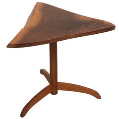 Black Walnut Side Table by George Nakashima, 1977