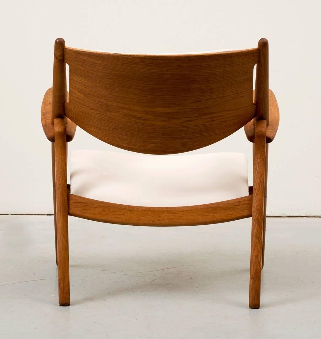 Brushed Hans Wegner Sawbuck Chair