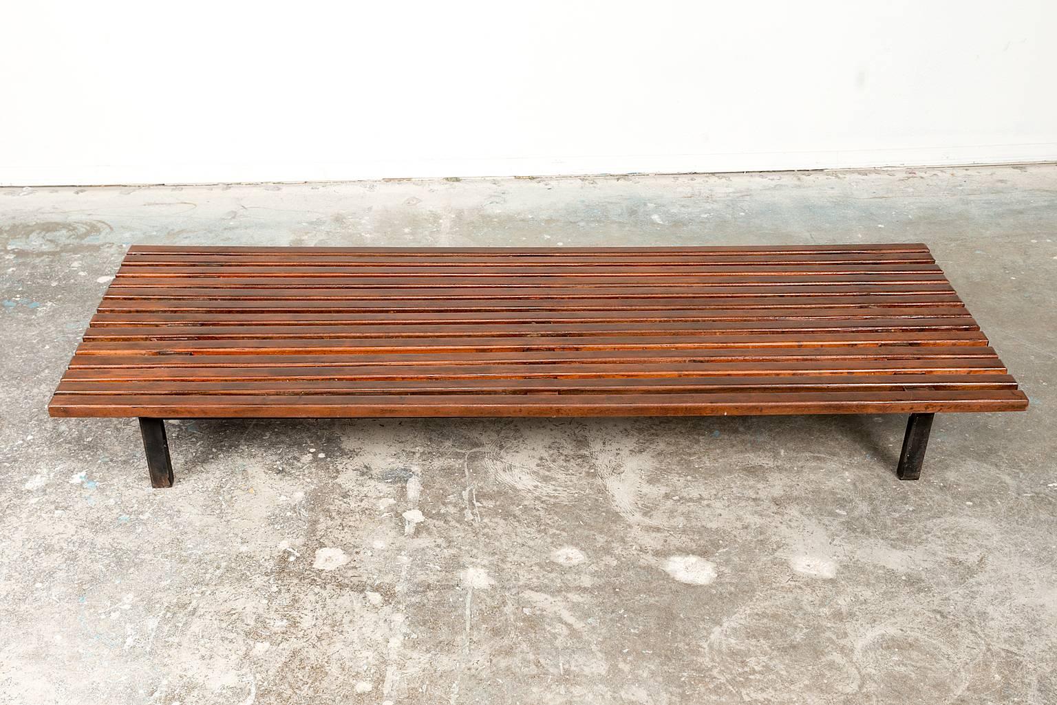 Mid-Century Modern Charlotte Perriand Cansado Bench, 1950