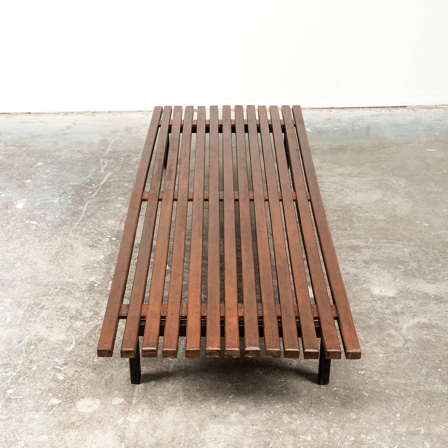 Base Metal Charlotte Perriand Cansado Bench, 1950