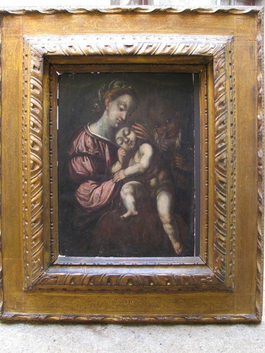 madonna with child painting
