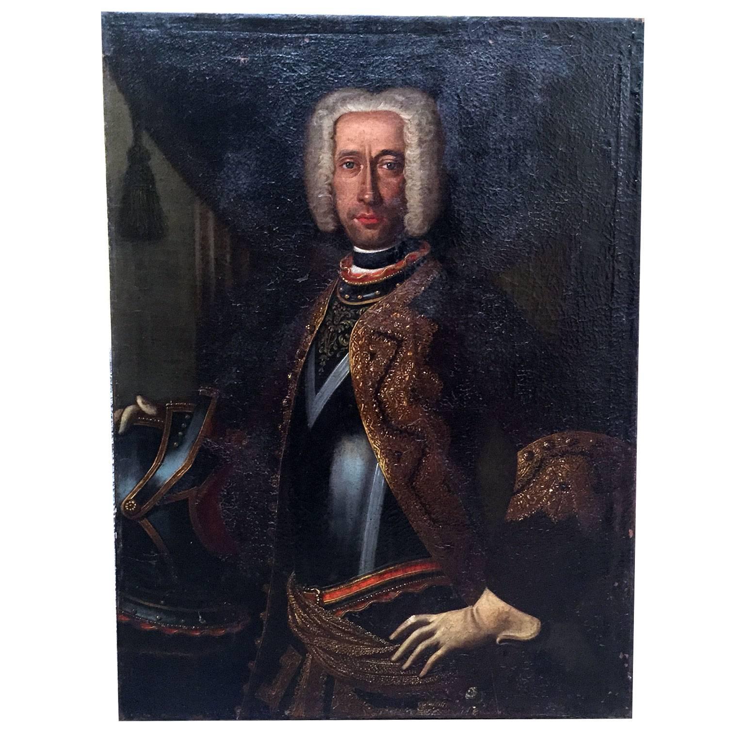 portrait of a nobleman in armor