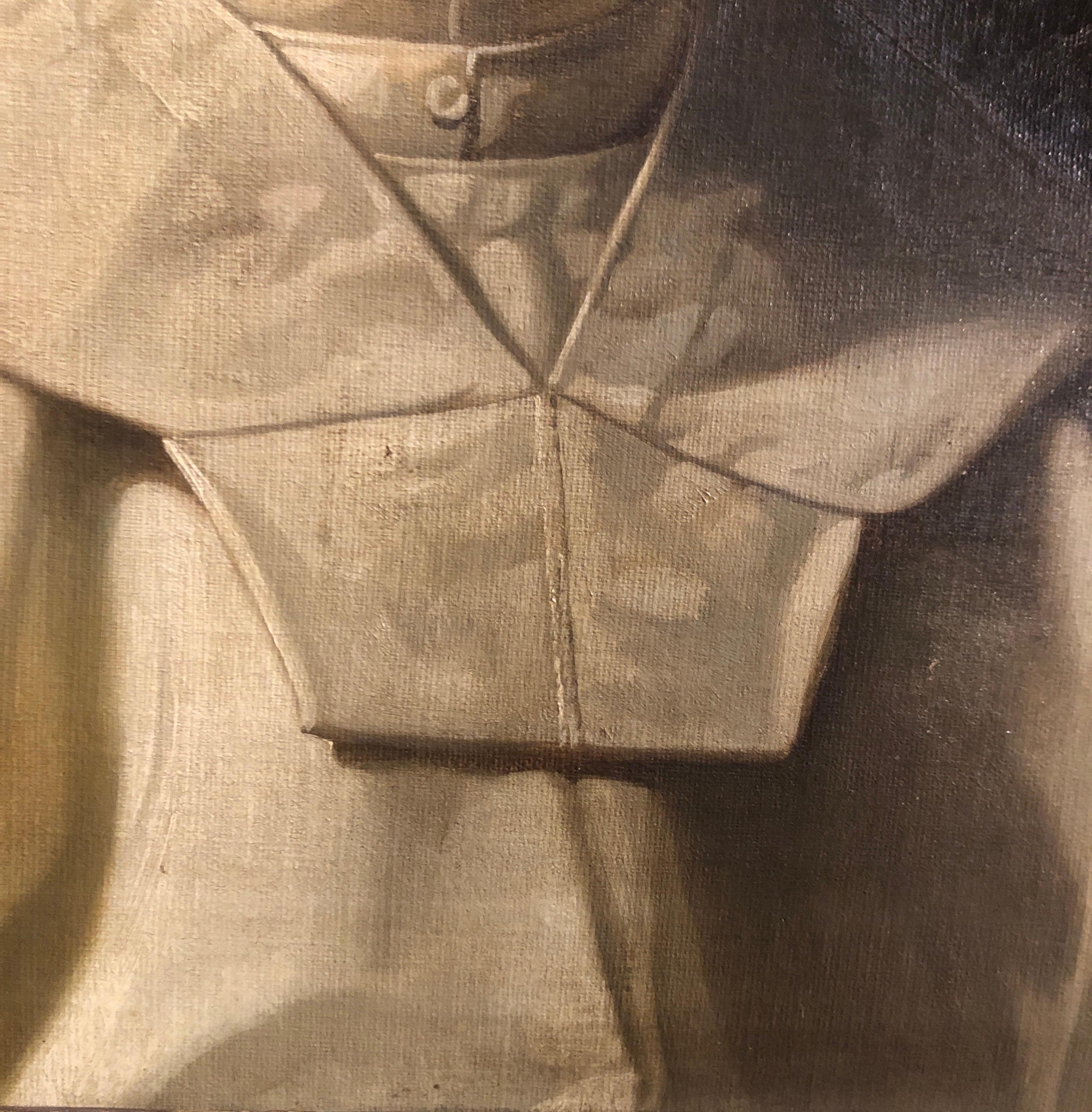 Portrait d'un père dominicain signé et daté Luigi Mussini 1860 École toscane en vente 5