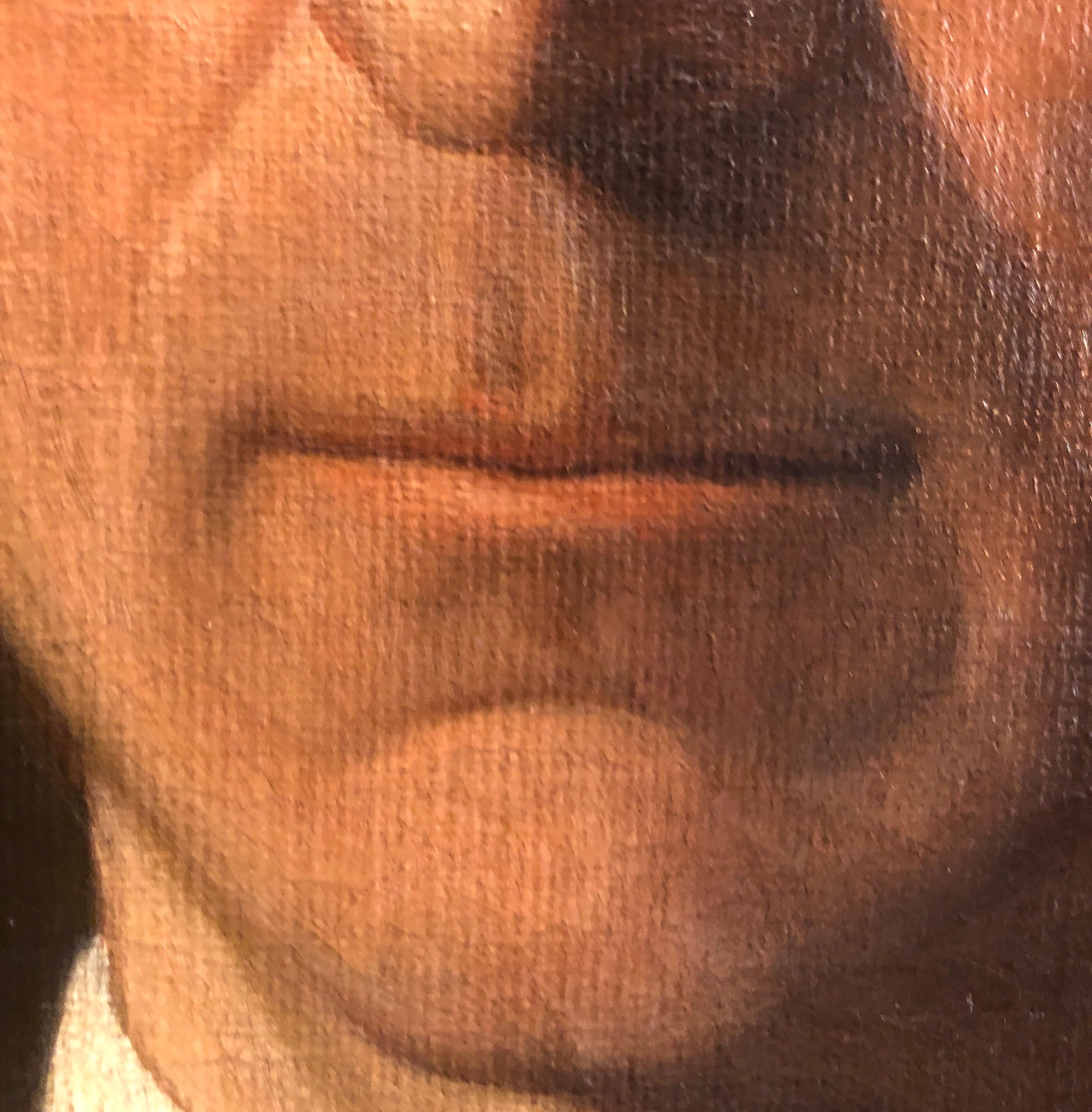 Portrait d'un père dominicain signé et daté Luigi Mussini 1860 École toscane en vente 6