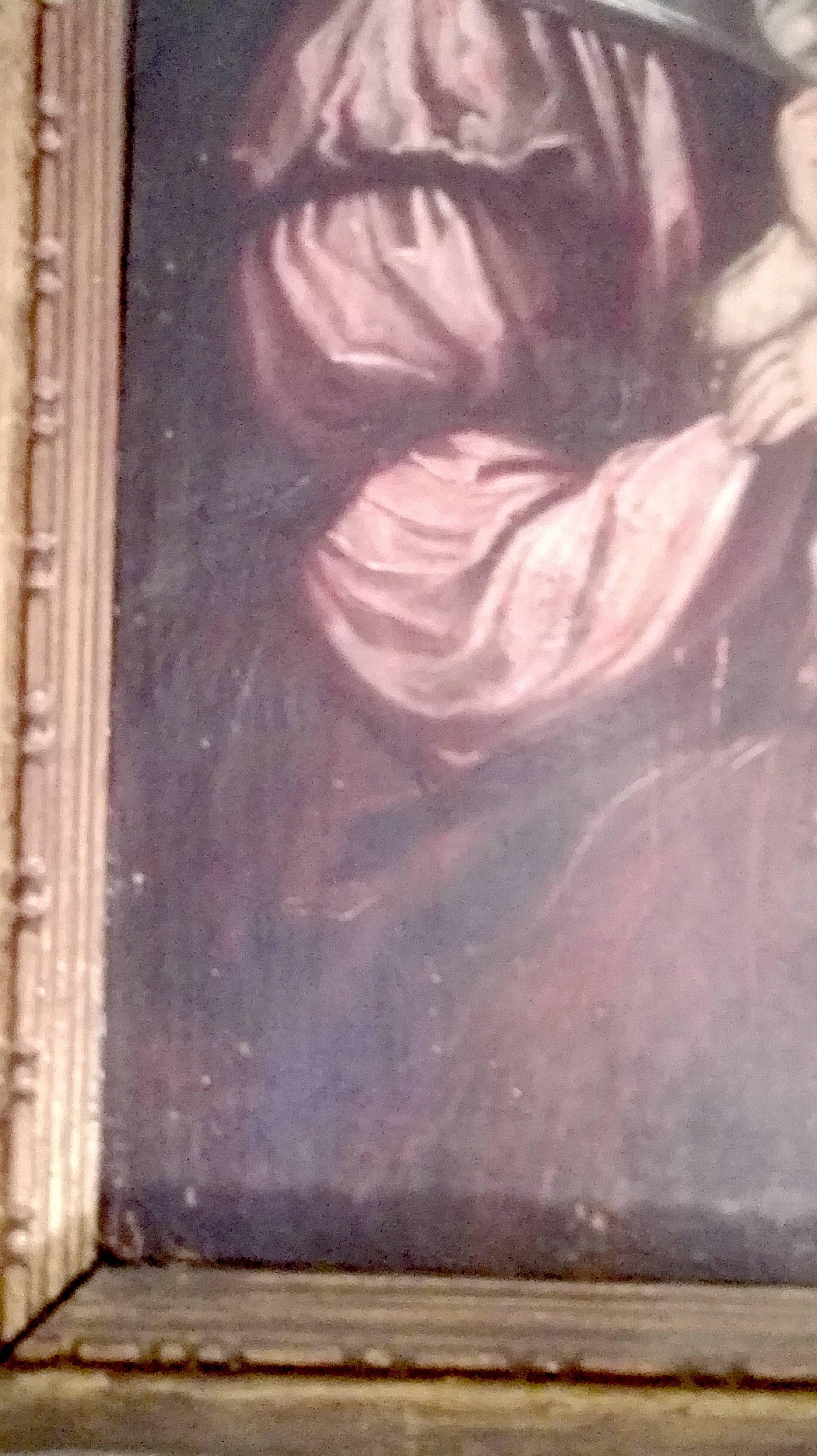 18th Century Italian Madonna with Child Religious Oil Painting on ...