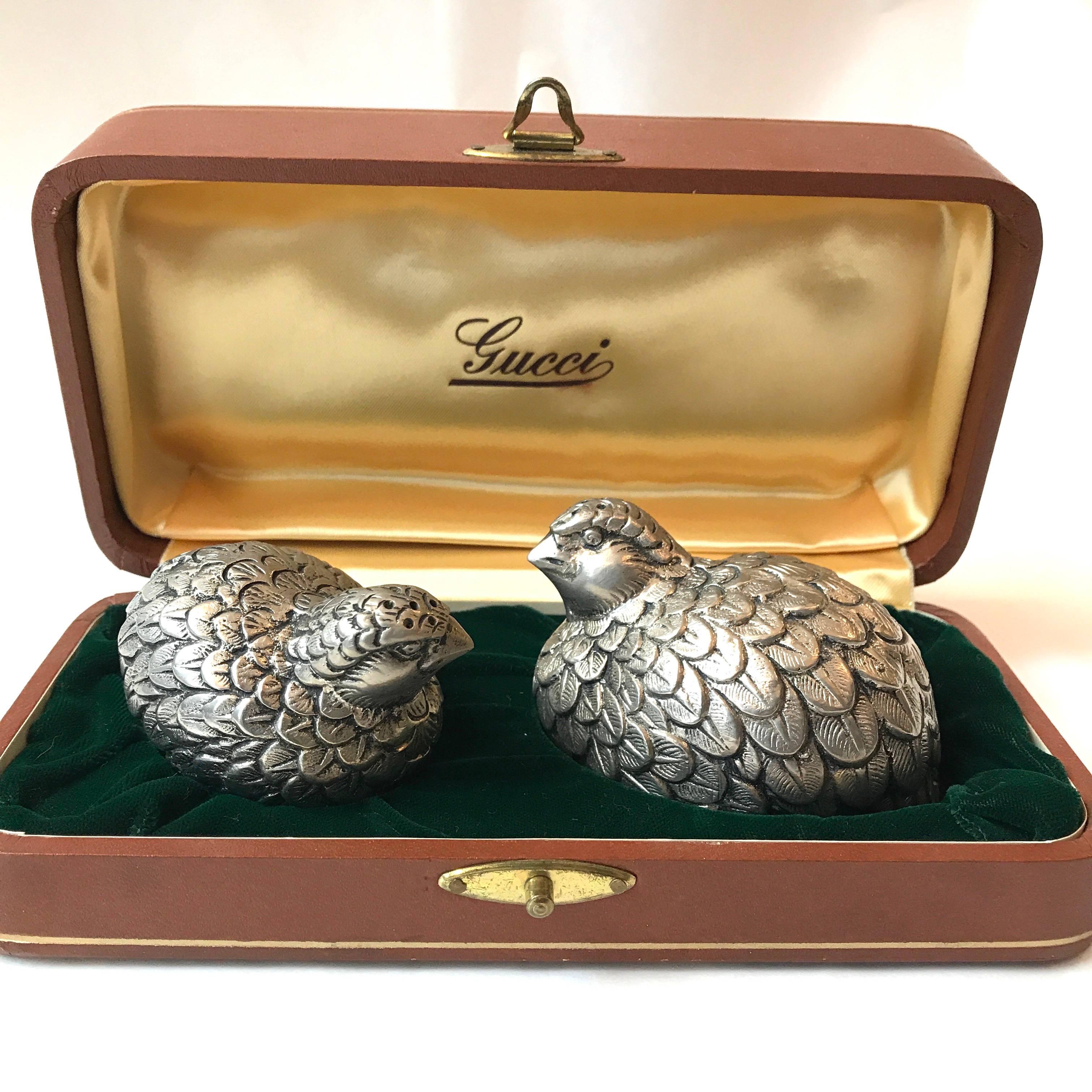 gucci salt and pepper shakers