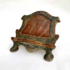Italian Baroque Style Faux Marble Painted Table Lectern Bookstand, circa 1780