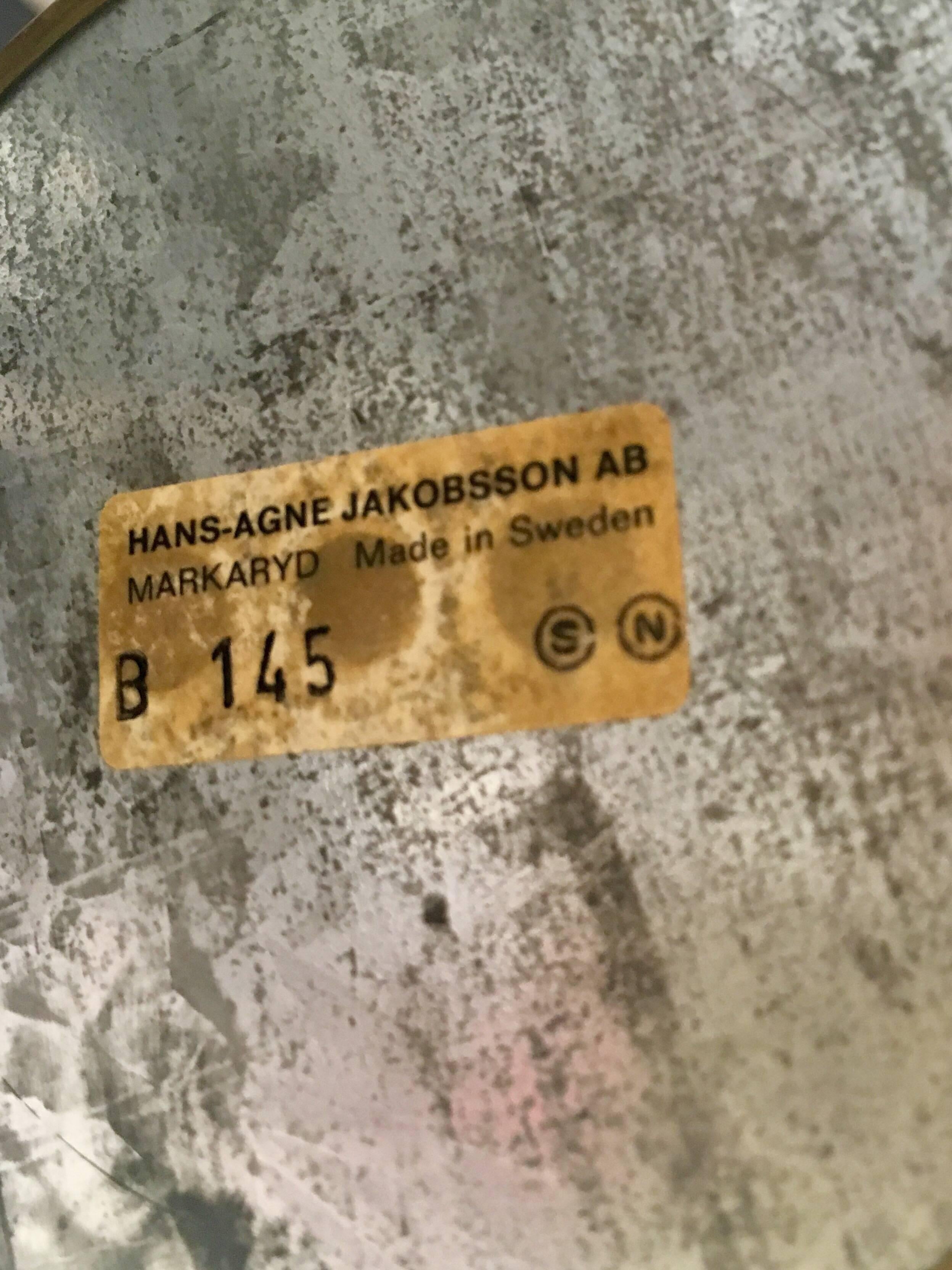Pair of Fringed Hans-Agne Jakobsson Table Lamps, Model B-145 3