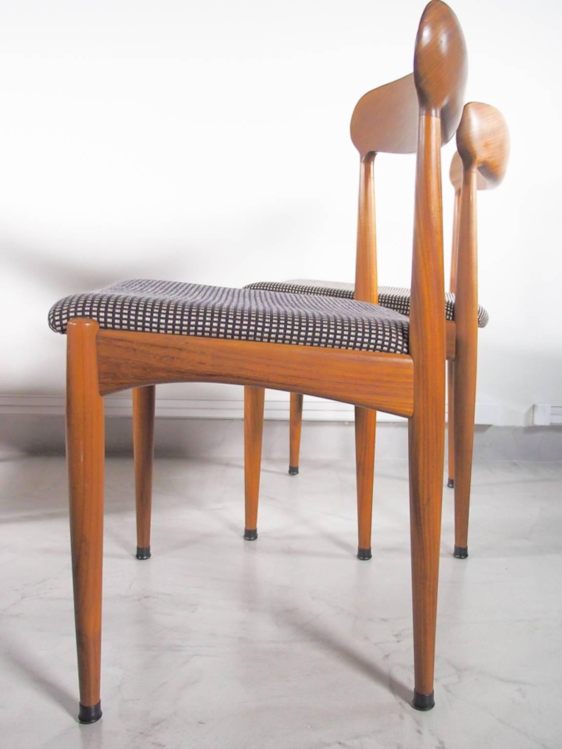 20th Century Set of Six Johannes Andersen Teak Dining Chairs