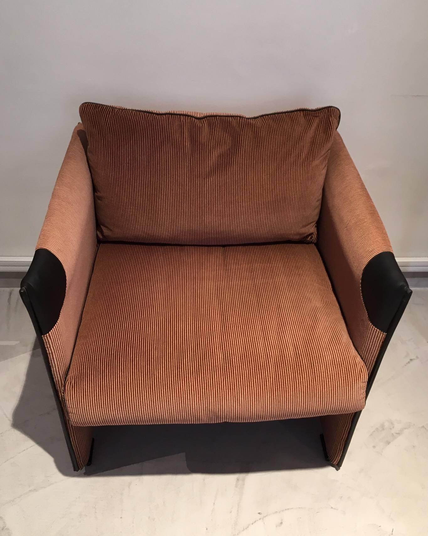 Mid-Century Modern Mario Bellini Break Lounge Chair for Cassina, Italy