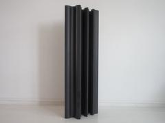 Charles and Ray Eames Black Curved Wood Screen by Vitra