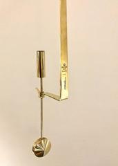 Set of Four Pierre Forsell for Skultuna Wall-Mounted Candleholders