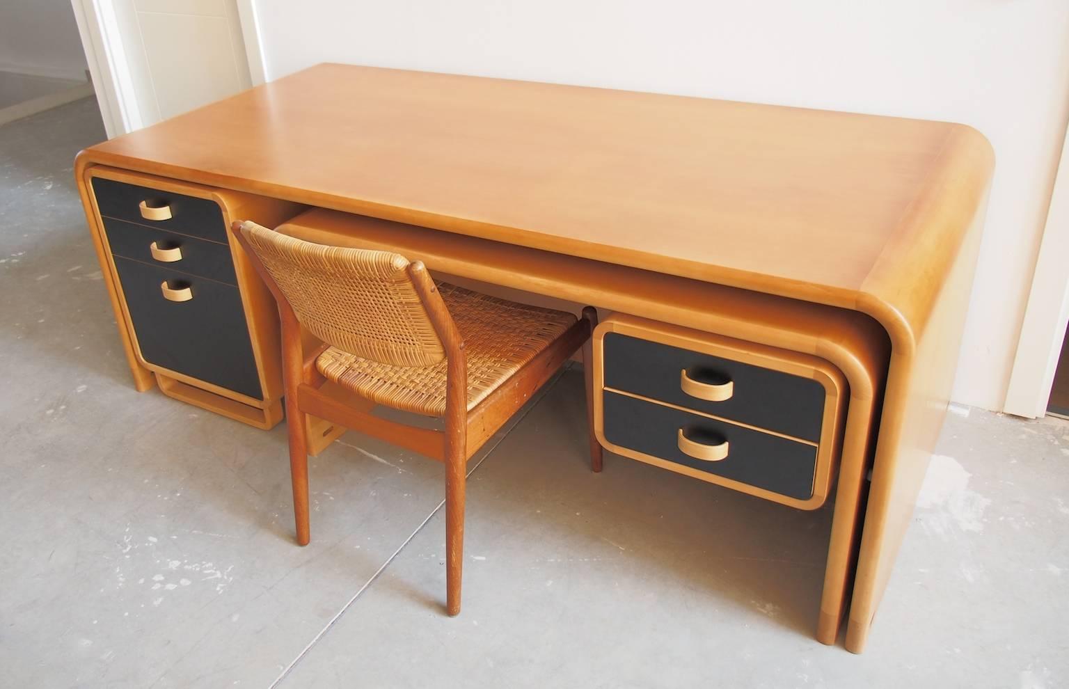 Rud Thygesen & Johnny Sorensen Beech Desk by Magnus Olesen 1