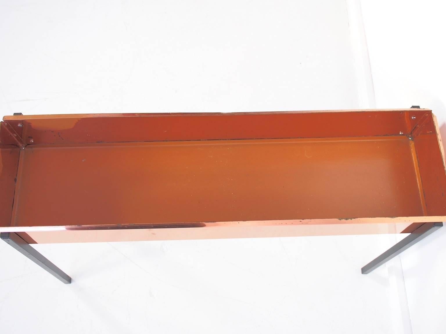 Mid-Century Modern Mid-Century Scandinavian Copper Flower Table, Jardiniere 