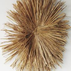 Arko Art Primitive Tribal Style, Contemporary Art Craft rice straw