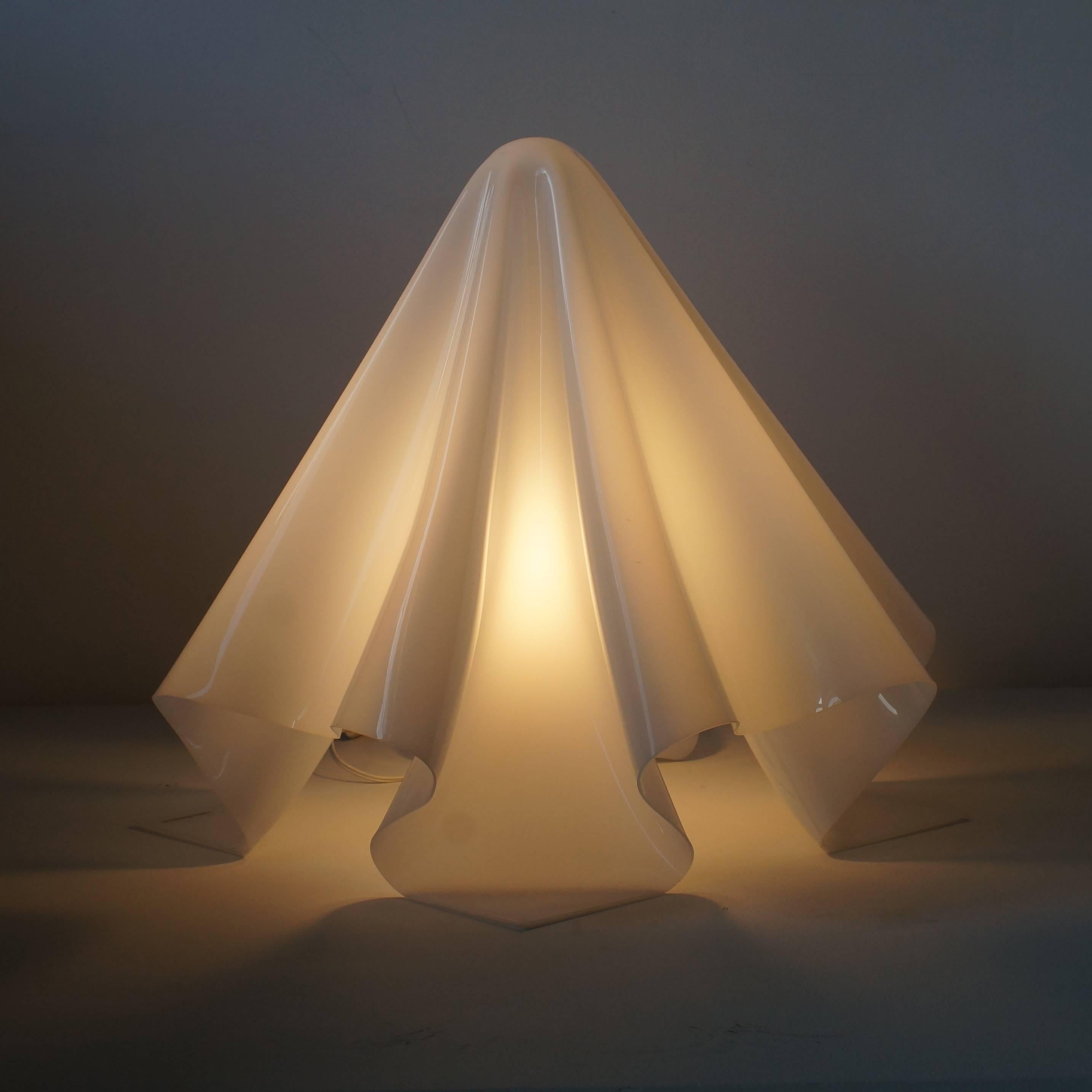 Post-Modern 2 Shiro Kuramata white acrylic Ghost Lamp Large