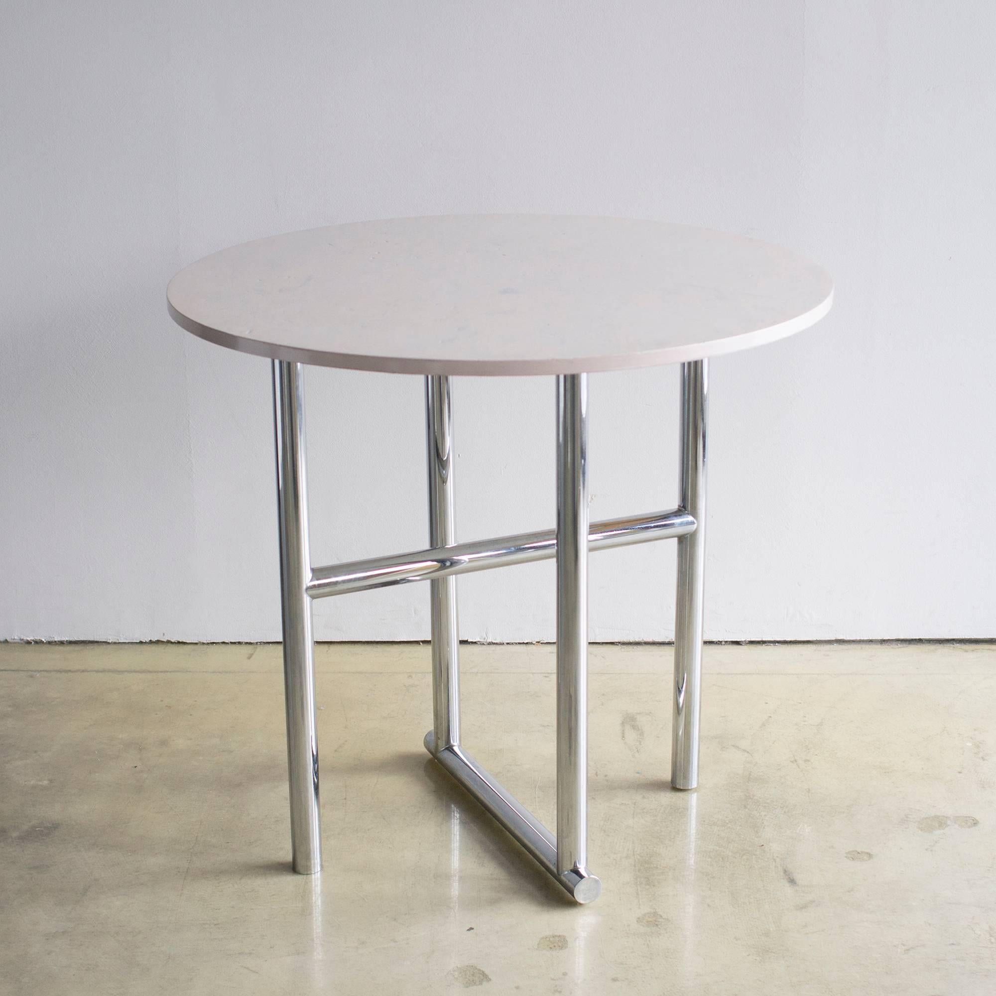 Painted HAL1 Table Shiro Kuramata For Sale