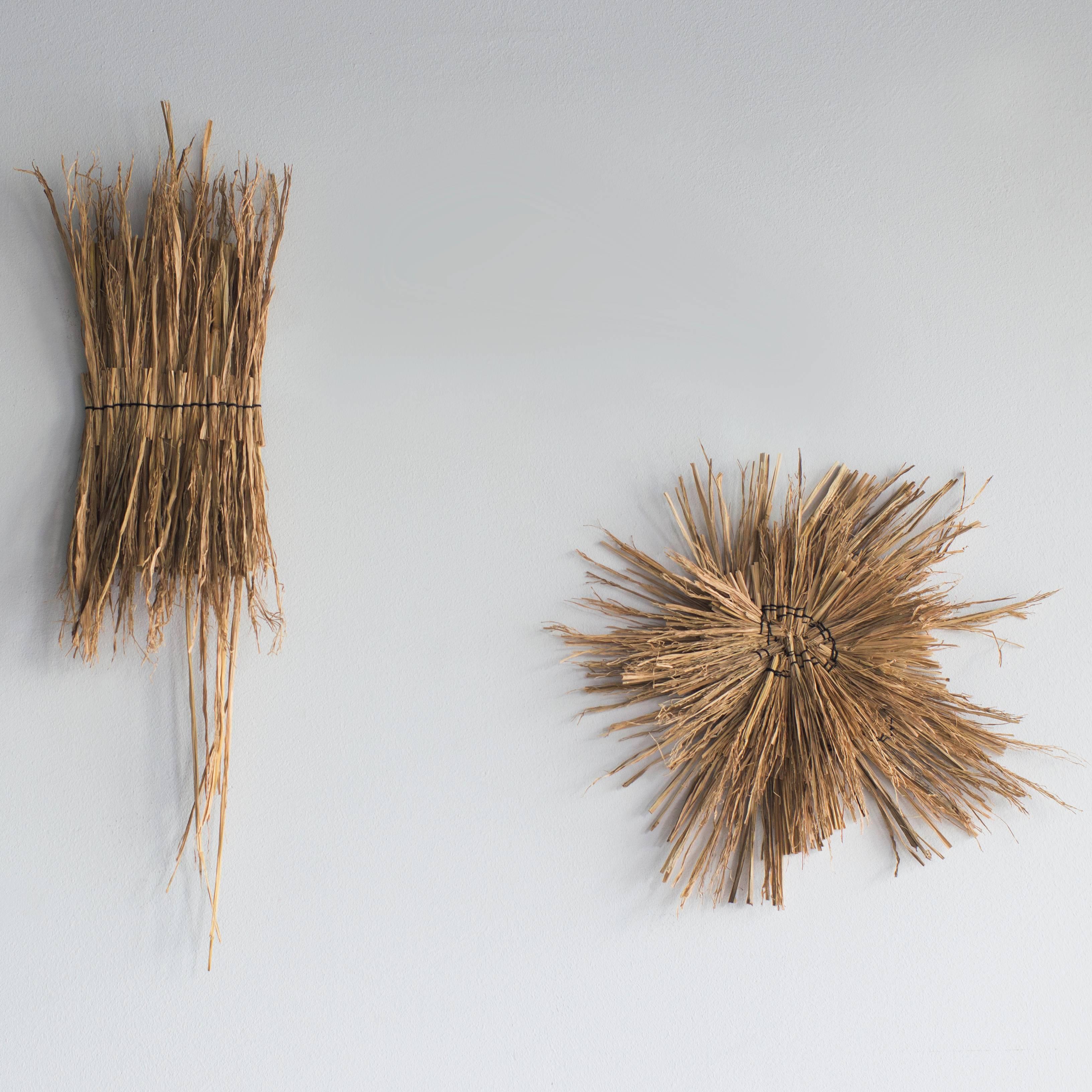 straw wall art
