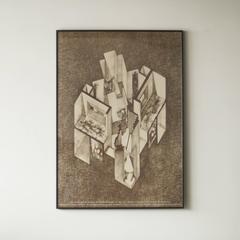 Gaetano Pesce Italy, the New Domestic Landscape Poster MoMA, NY