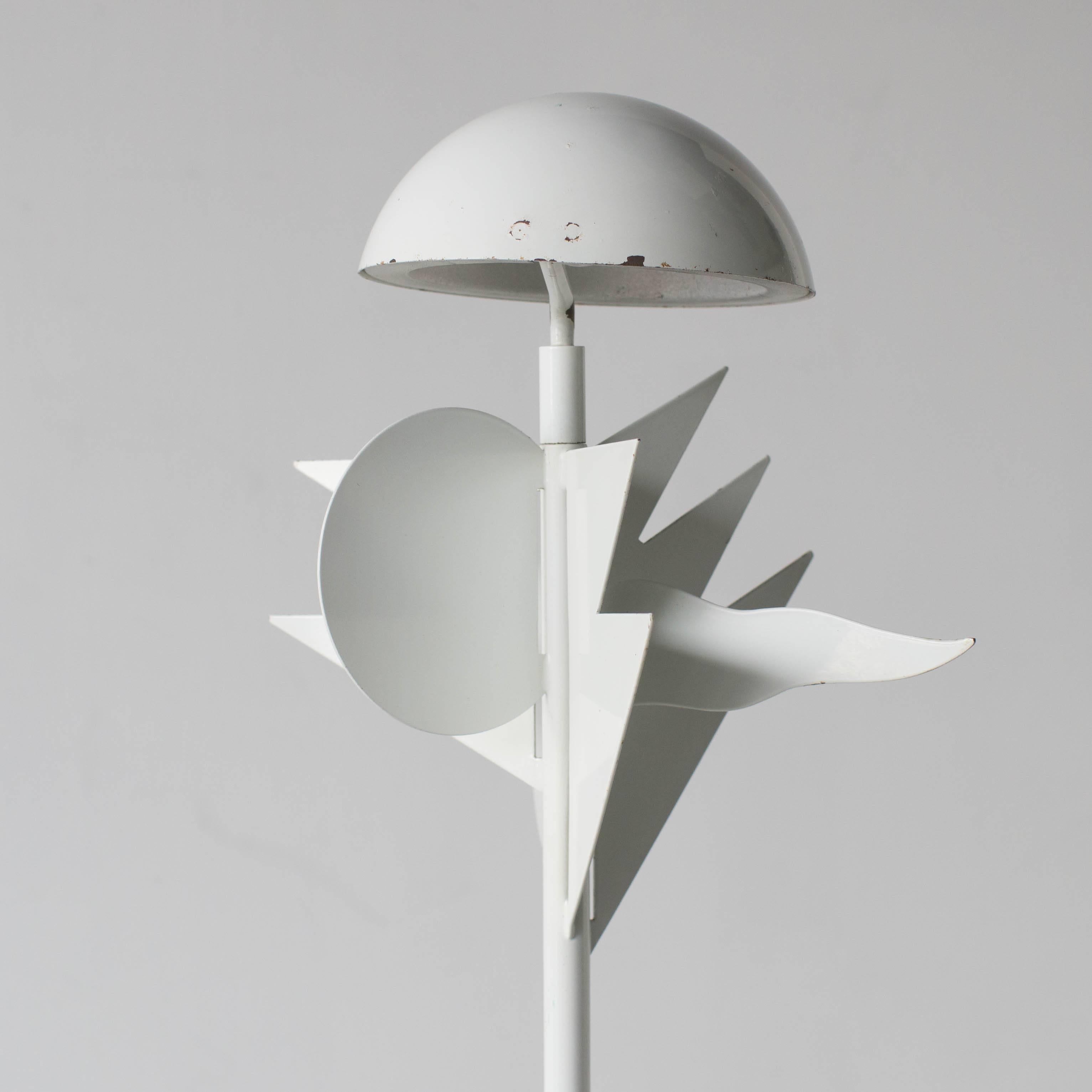 Italian Papalina Table Lamp Alessandro Mendini Eleusi, 1983 Alchimia Post modern 