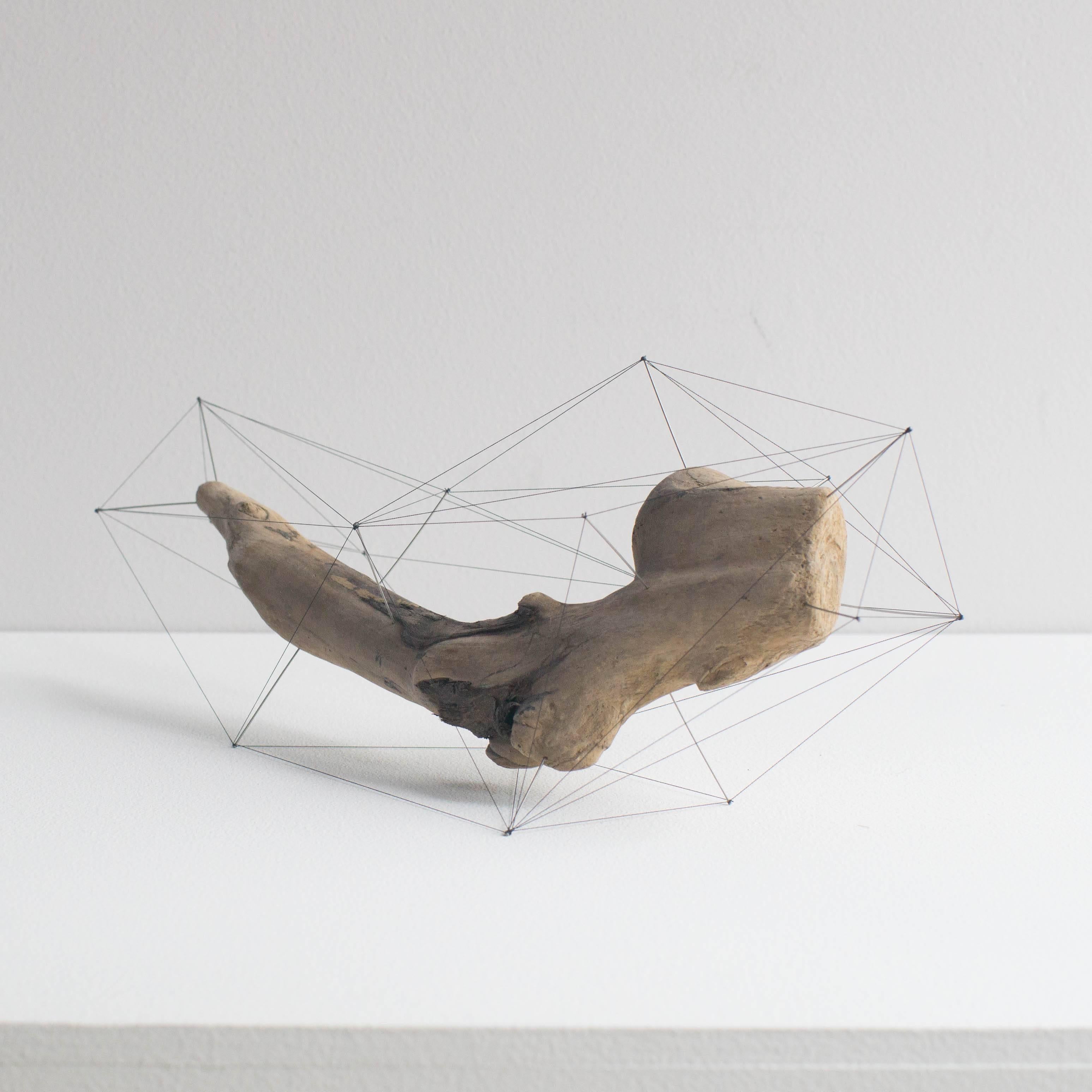 Minimalist Crust of the Polygon 01 Norihiko Terayama Driftwood Sculpture