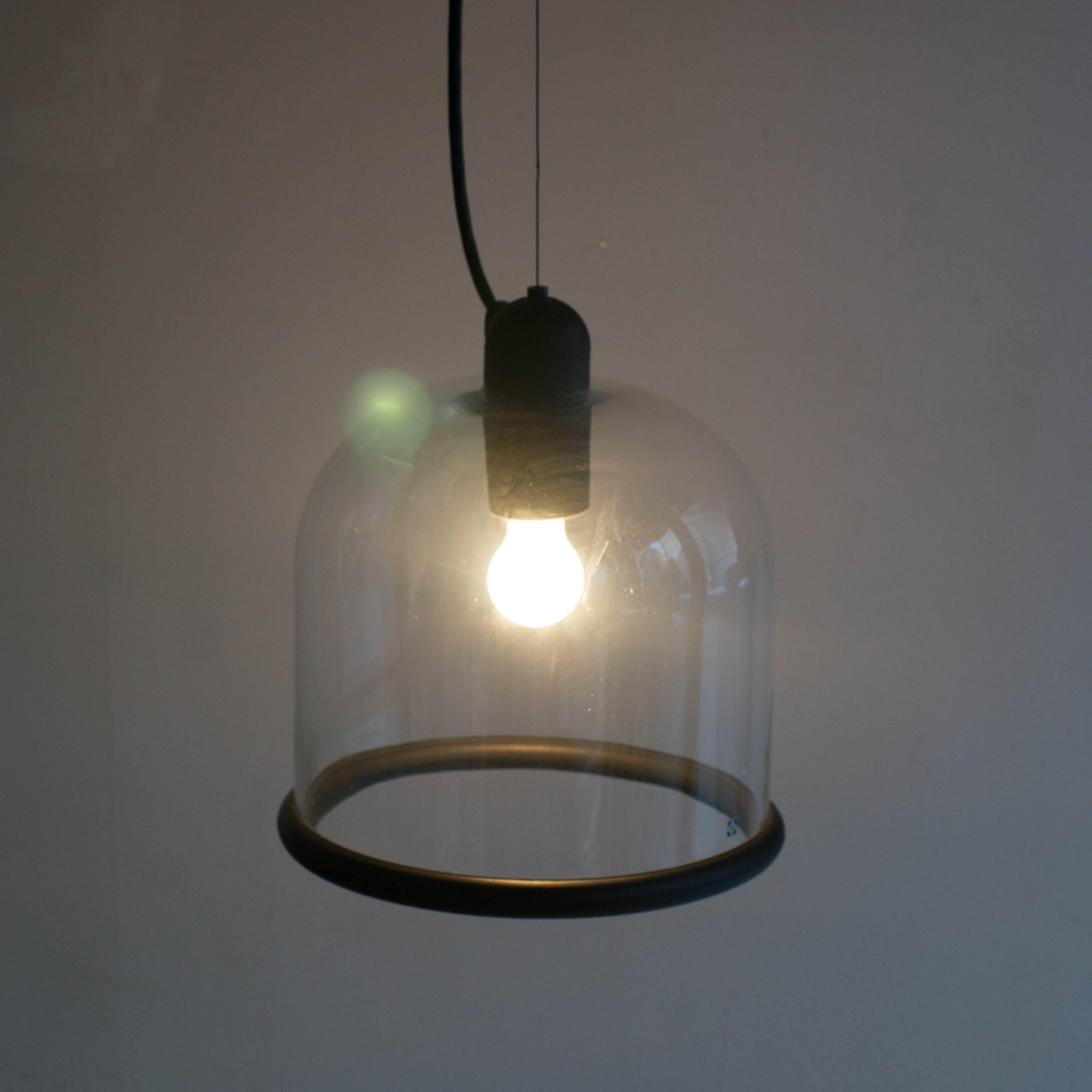 Post-Modern Domani Pendant Lamp Masayuki Kurokawa for Yamagiwa Clear Model zen