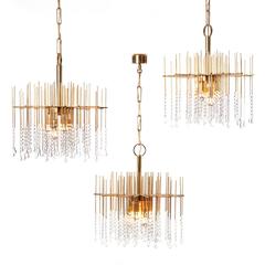 Attributed to Gaetano Sciolari 1960s Chandelier Light 2