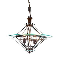 1940s two light lantern Attributed to Pietro Chiesa 5