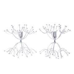 1960s Chrome Table Lamp Designed by Gaetano Sciolari 5