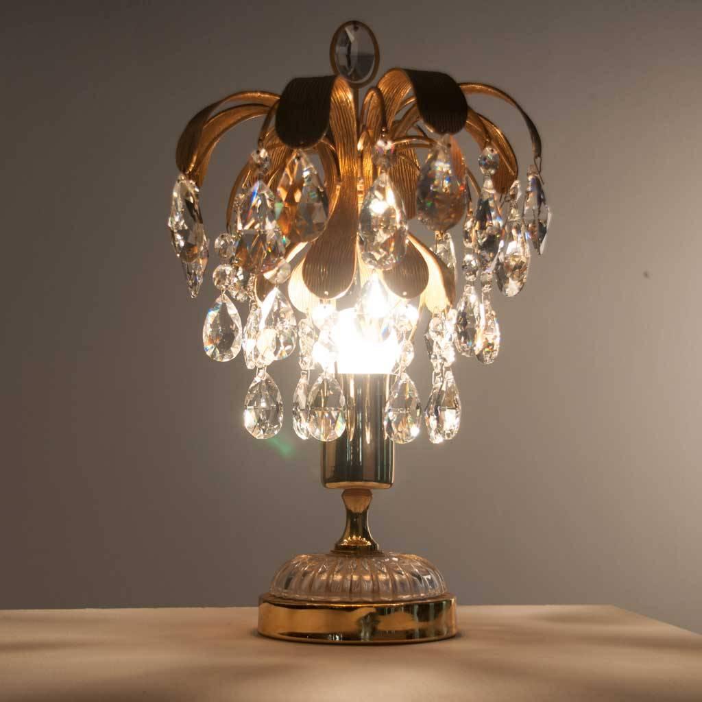 small chandelier table lamp