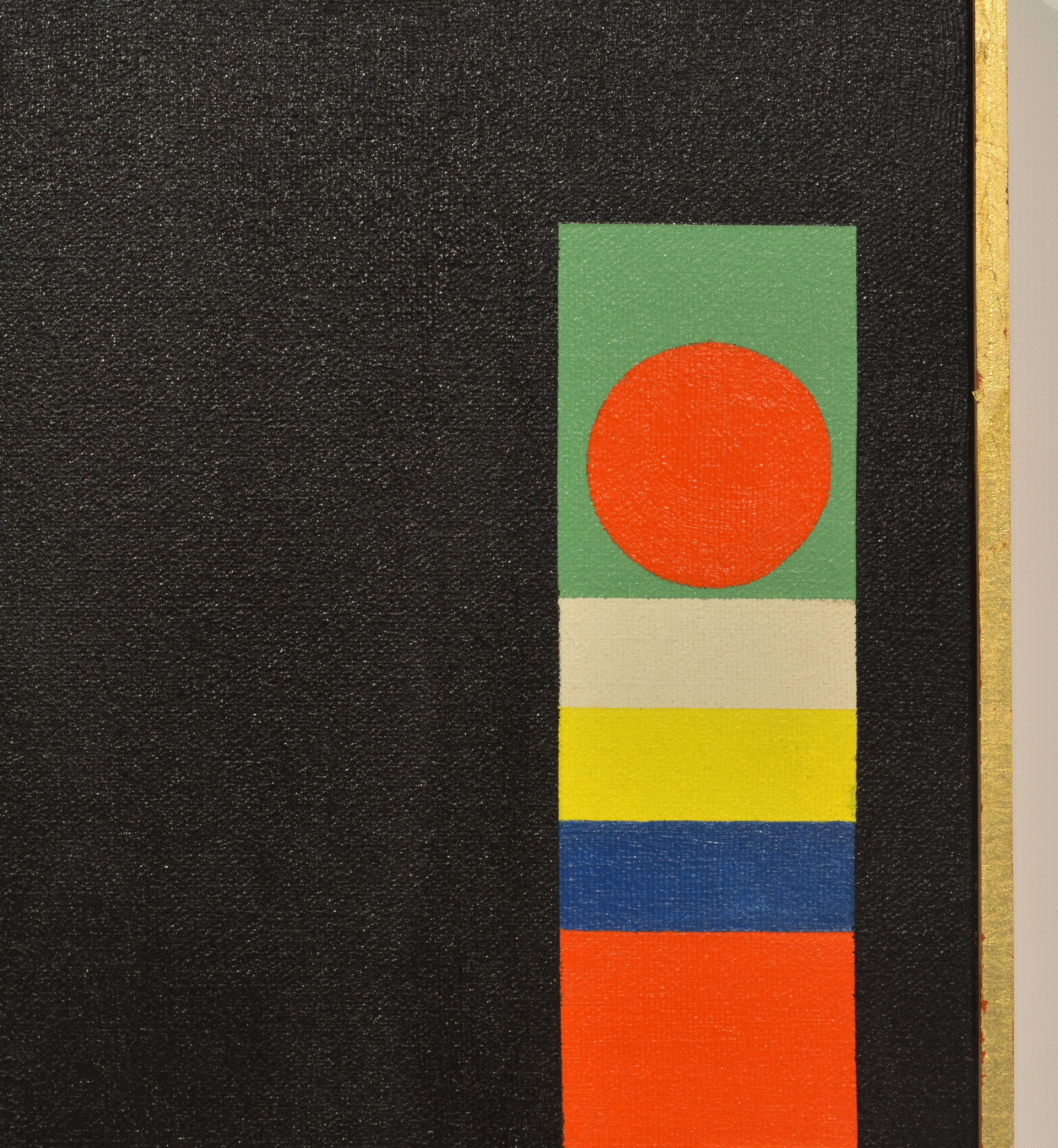 'Composition' Pure Abstract Mid-Century Work by Charles Domsky, Philadelphia In Good Condition In Ft. Lauderdale, FL