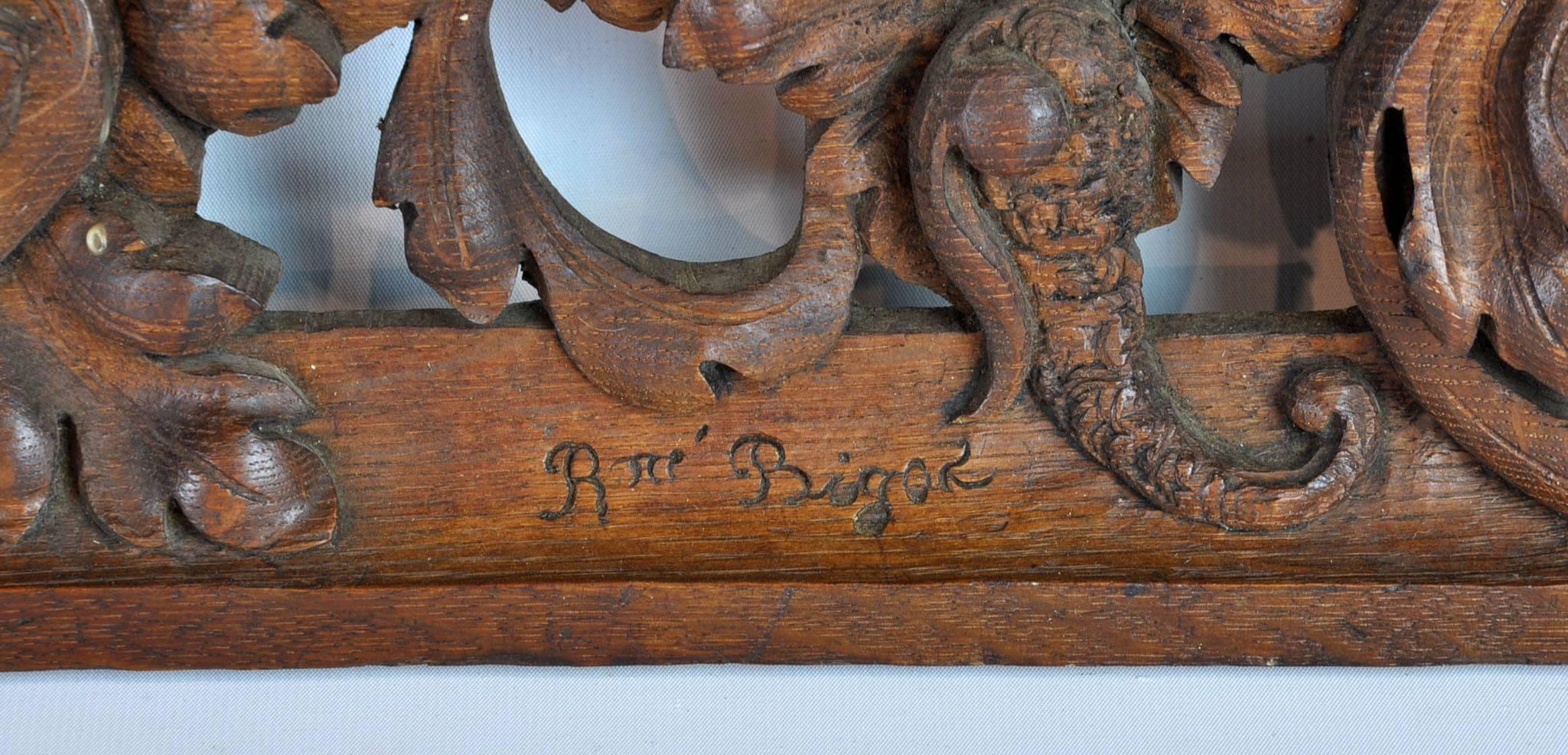 Late 19th Century Swiss Carved Wood Black Forest over Door Carving with Monkeys 1