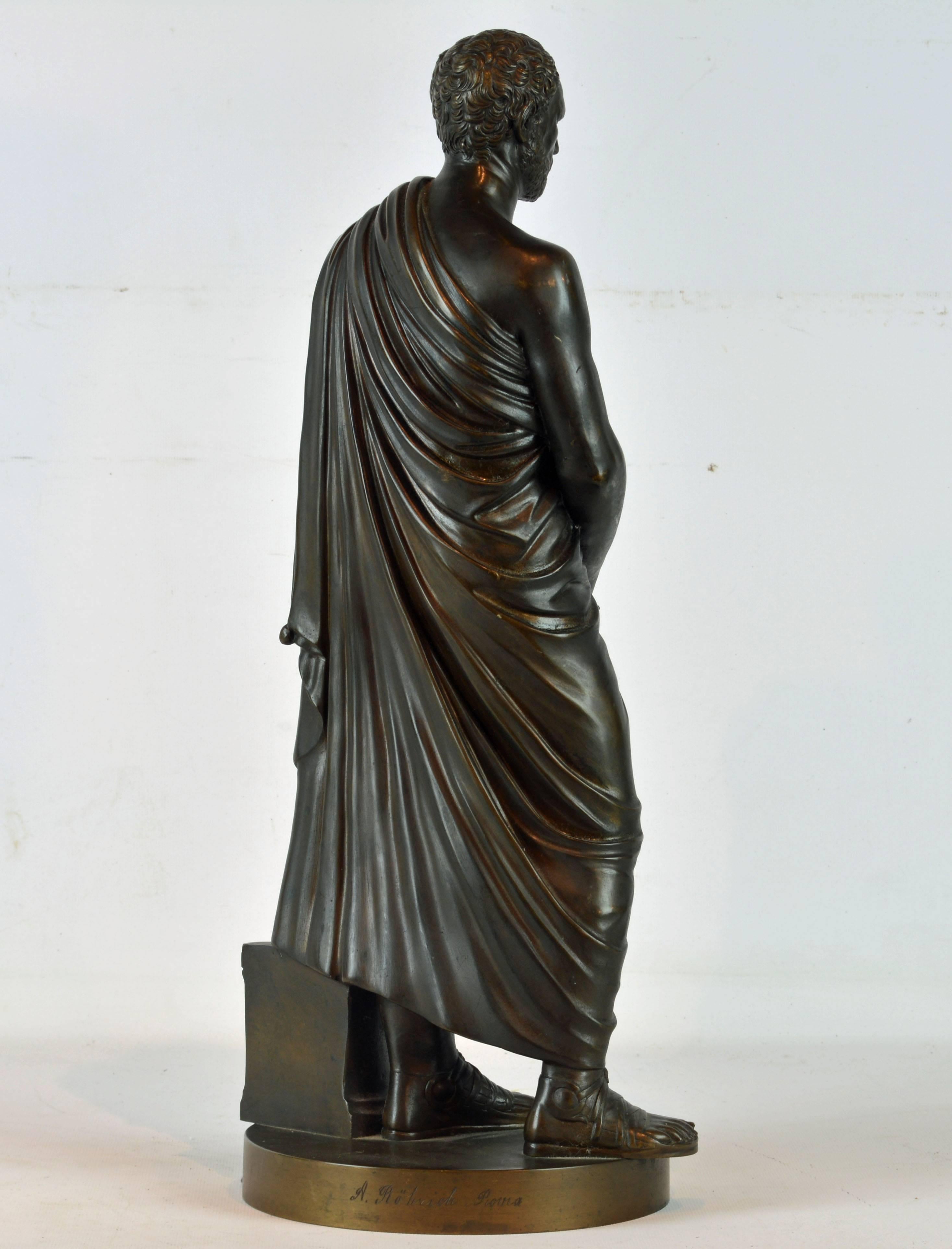 demosthenes statue