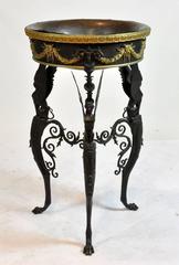 Large French 19th Century Bronze Empire Taza