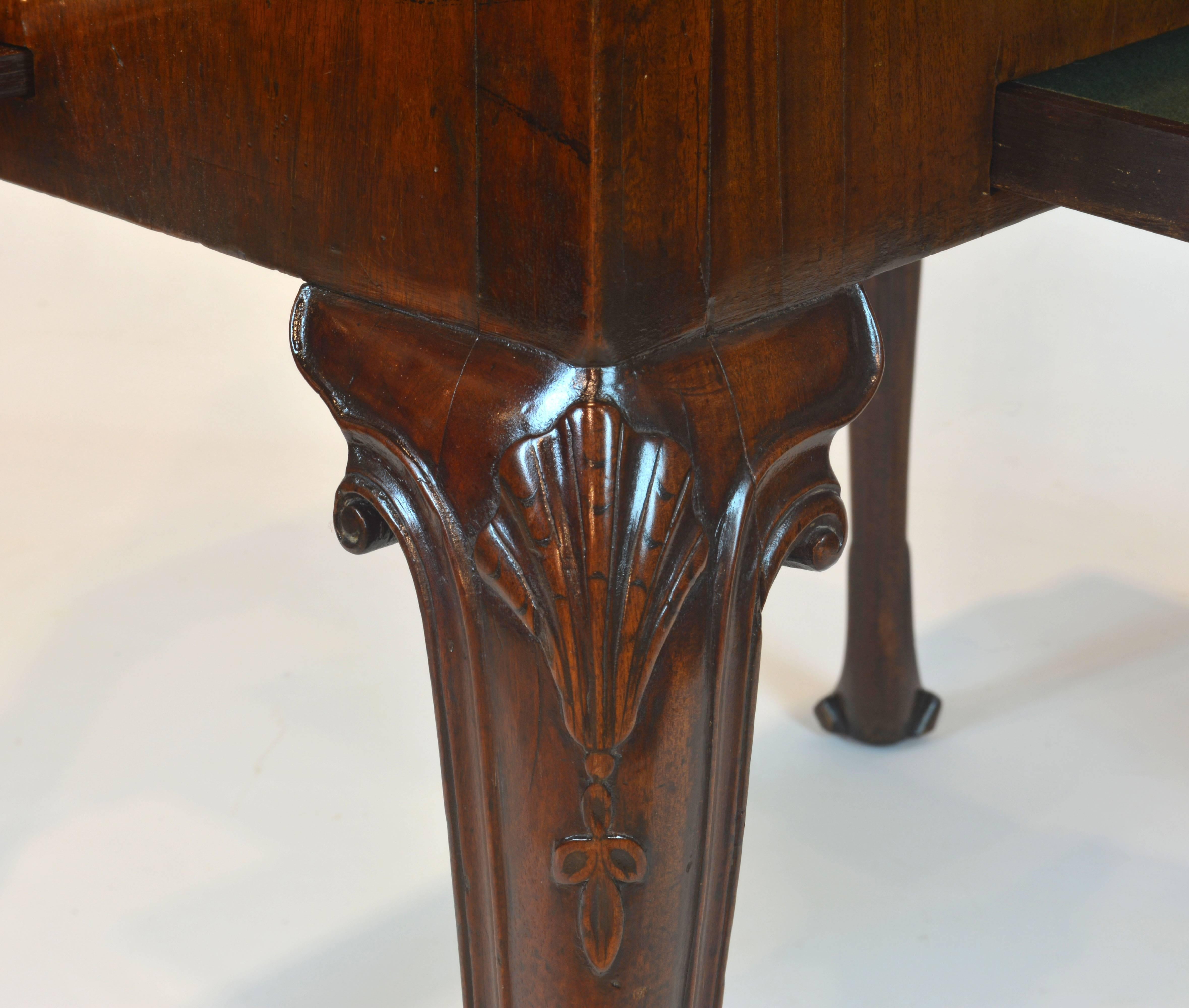 Superior 18th Century George II Mahogany Tric-Trac Game Table 3