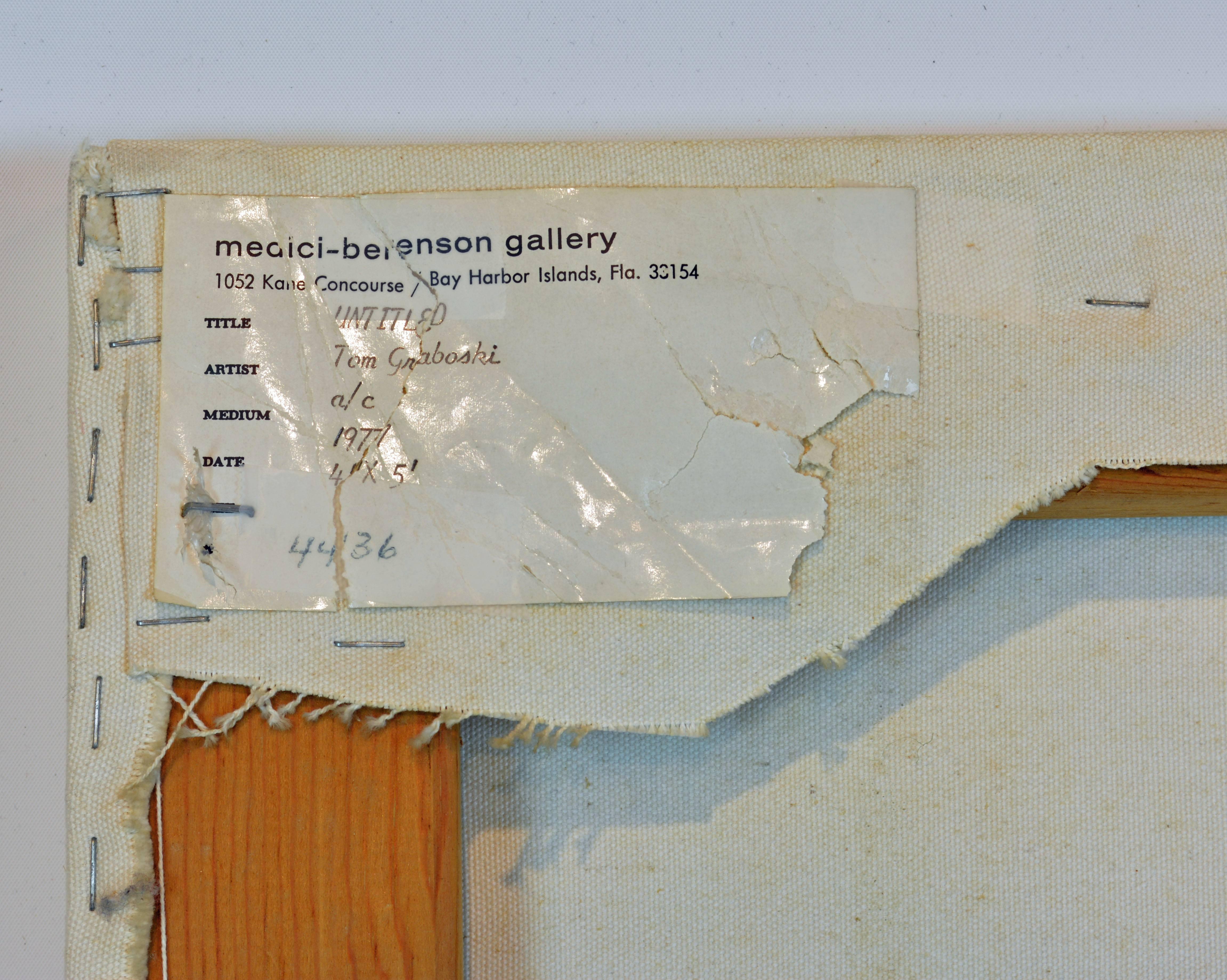 Abstract Painting by Tom Graboski, American, 20th Century, Miami Artist 2