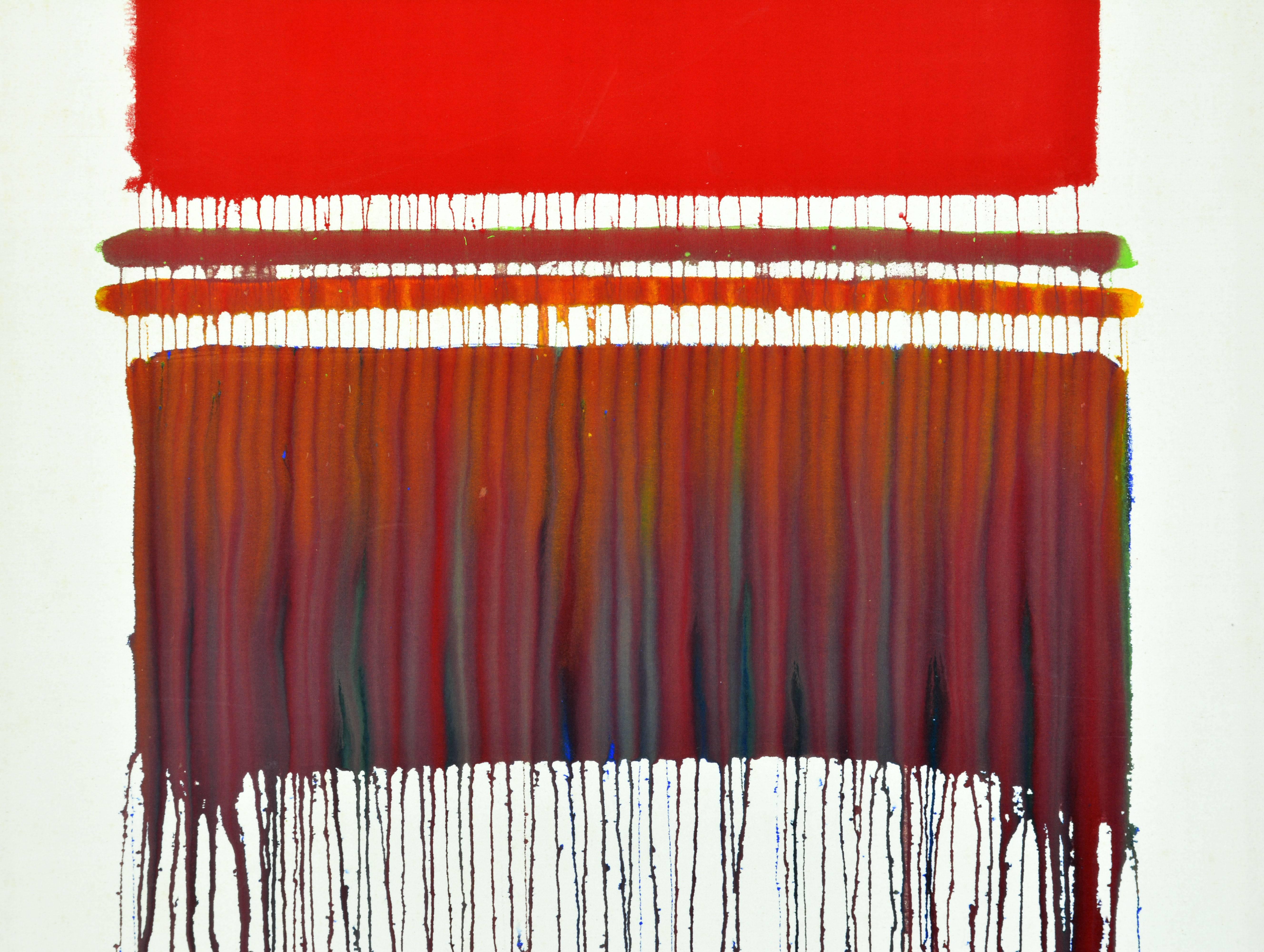 Mid-Century Modern Abstract Painting by Tom Graboski, American, 20th Century, Miami Artist