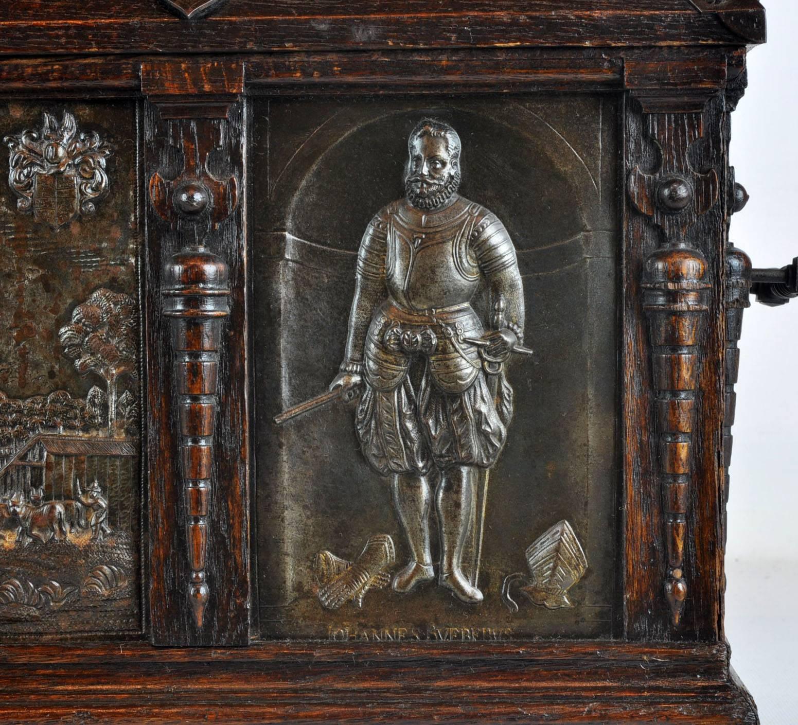 Renaissance Architecturally Styled 19th Century Jewelry Casket