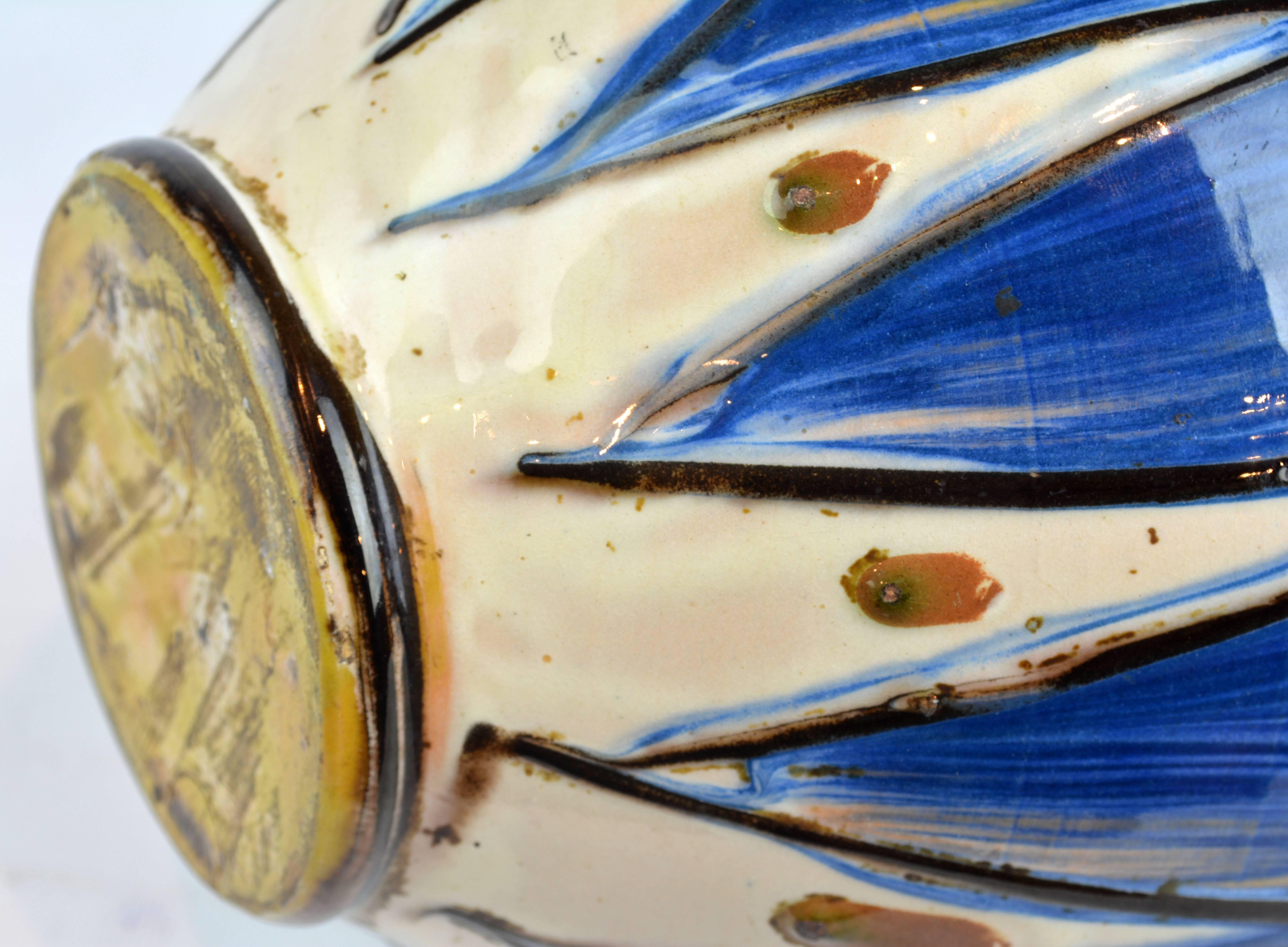Danish Thorvald Bindesbøll, Important Art Pottery Vase for Kahler, Denmark
