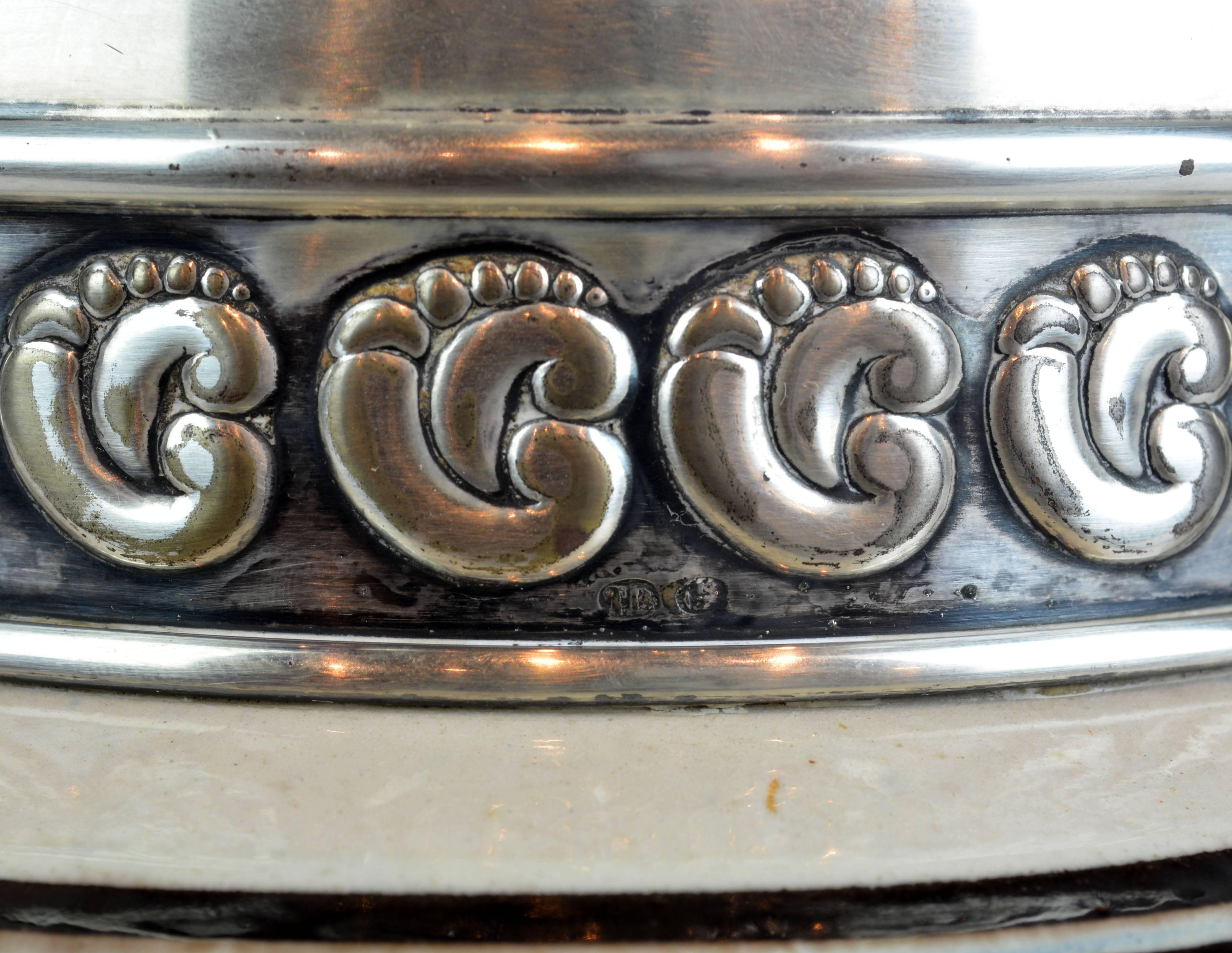 20th Century Thorvald Bindesbøll, Important Art Pottery Vase for Kahler, Denmark