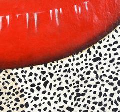 'Safari Lips' Contemporary Work by Ian M. Ball, Australian/American Miami Artist