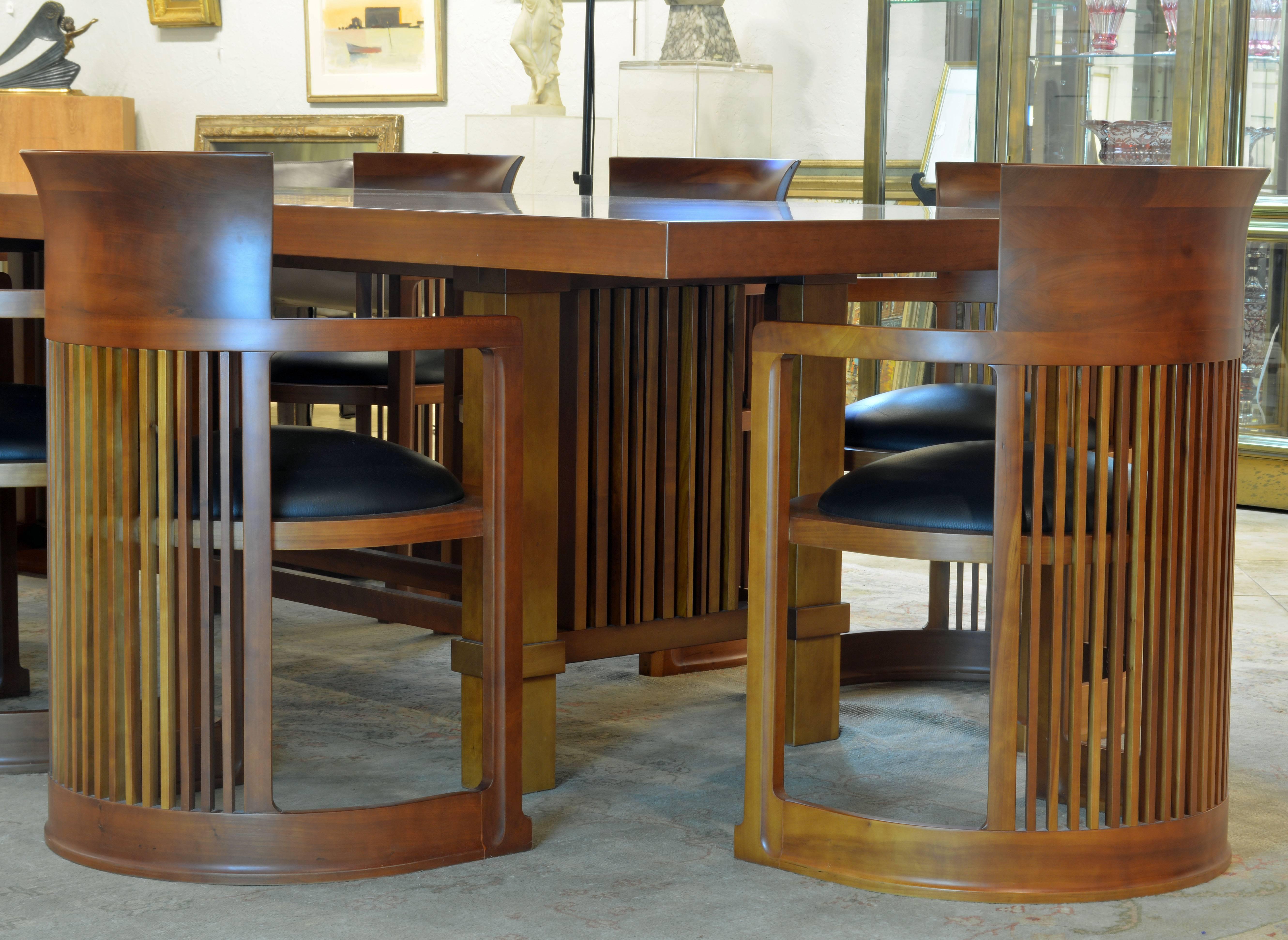 frank lloyd wright dining chairs